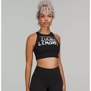 lululemon Energy High-Neck Longline Bra 
Ed Curtis Medium Support, B–D Cups